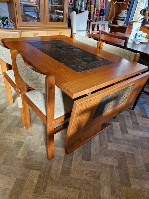 Gangso Mobler Slate Topped Dining Table