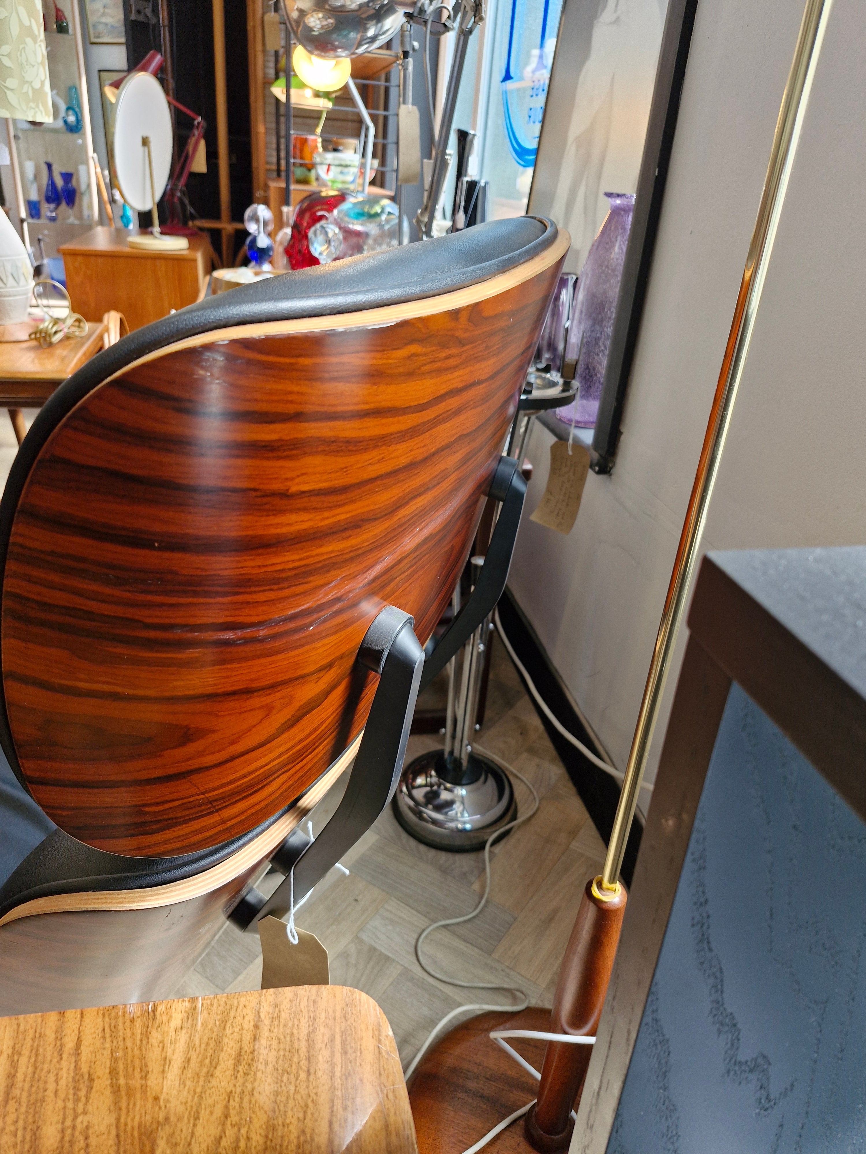 Eames Style Lounge Chair & Footstool