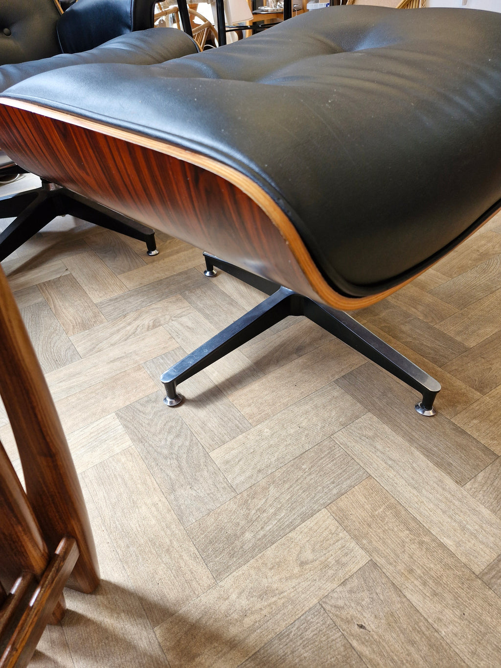 Eames Style Lounge Chair & Footstool