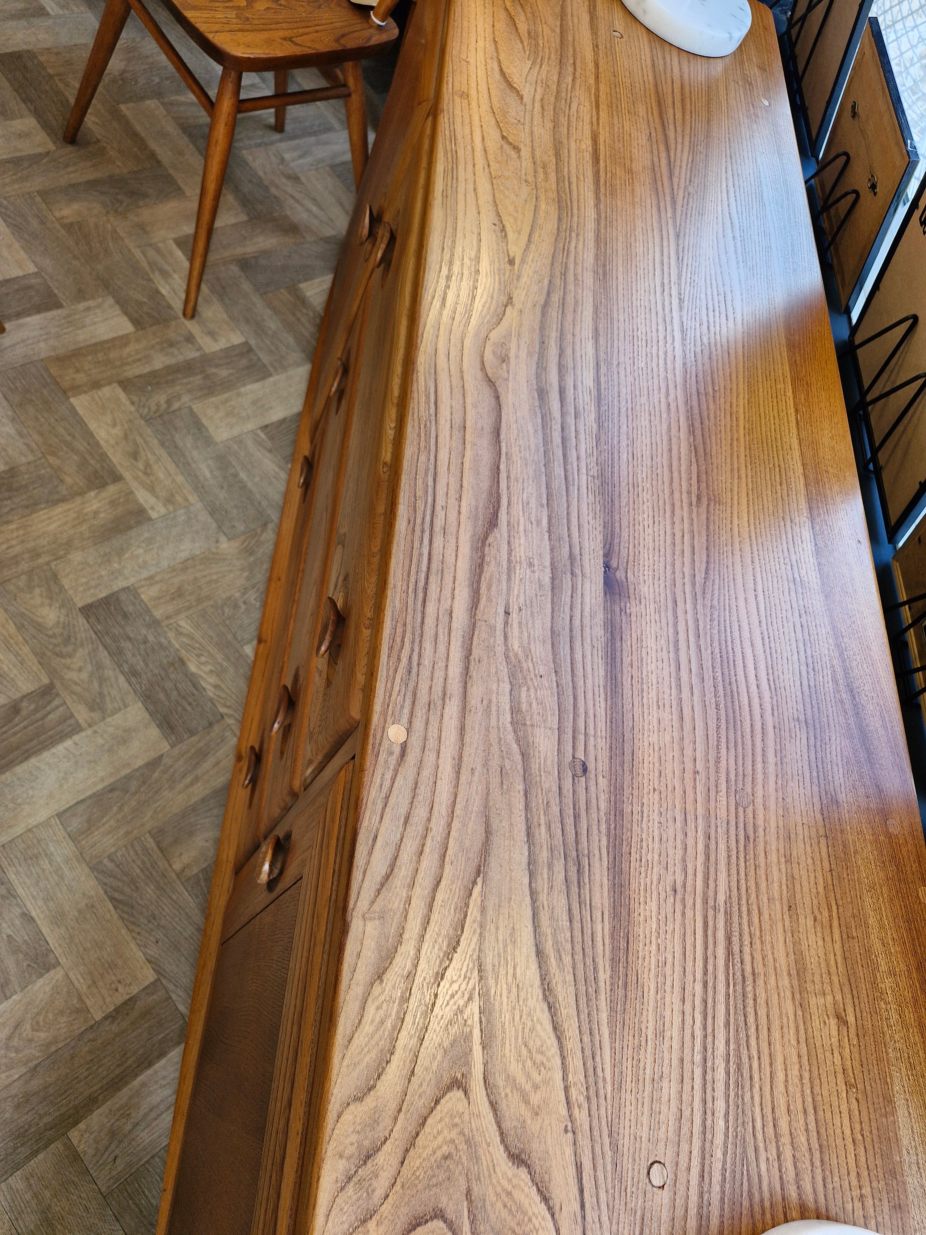Ercol 455 Elm Sideboard