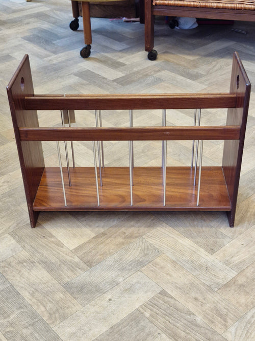 Danish Teak Magazine Rack