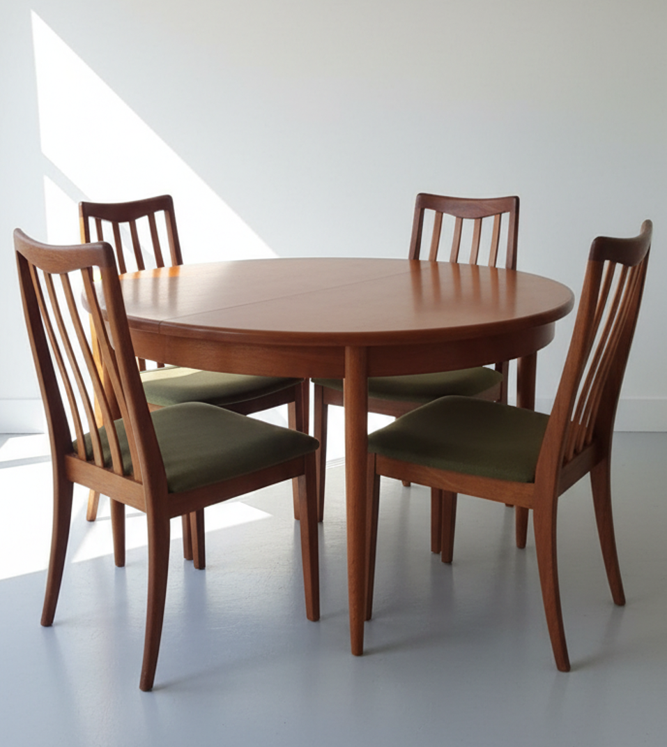 Gplan Fresco Round Extending Table Only